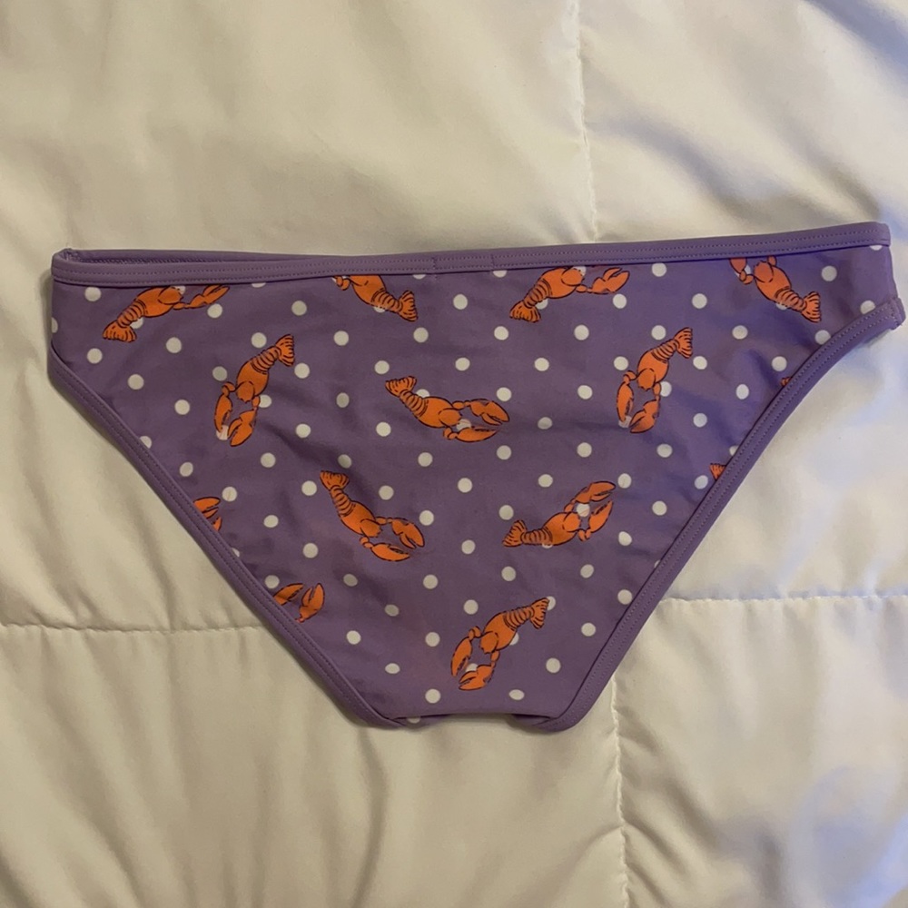 💜 Polka Dot - Lobster 🦞 Swim Bottoms - Picture 6 of 8
